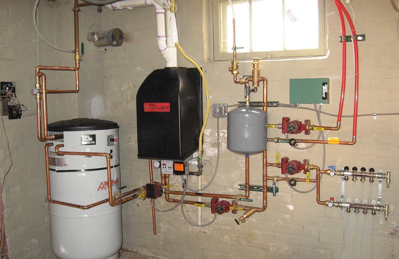 gas heating system